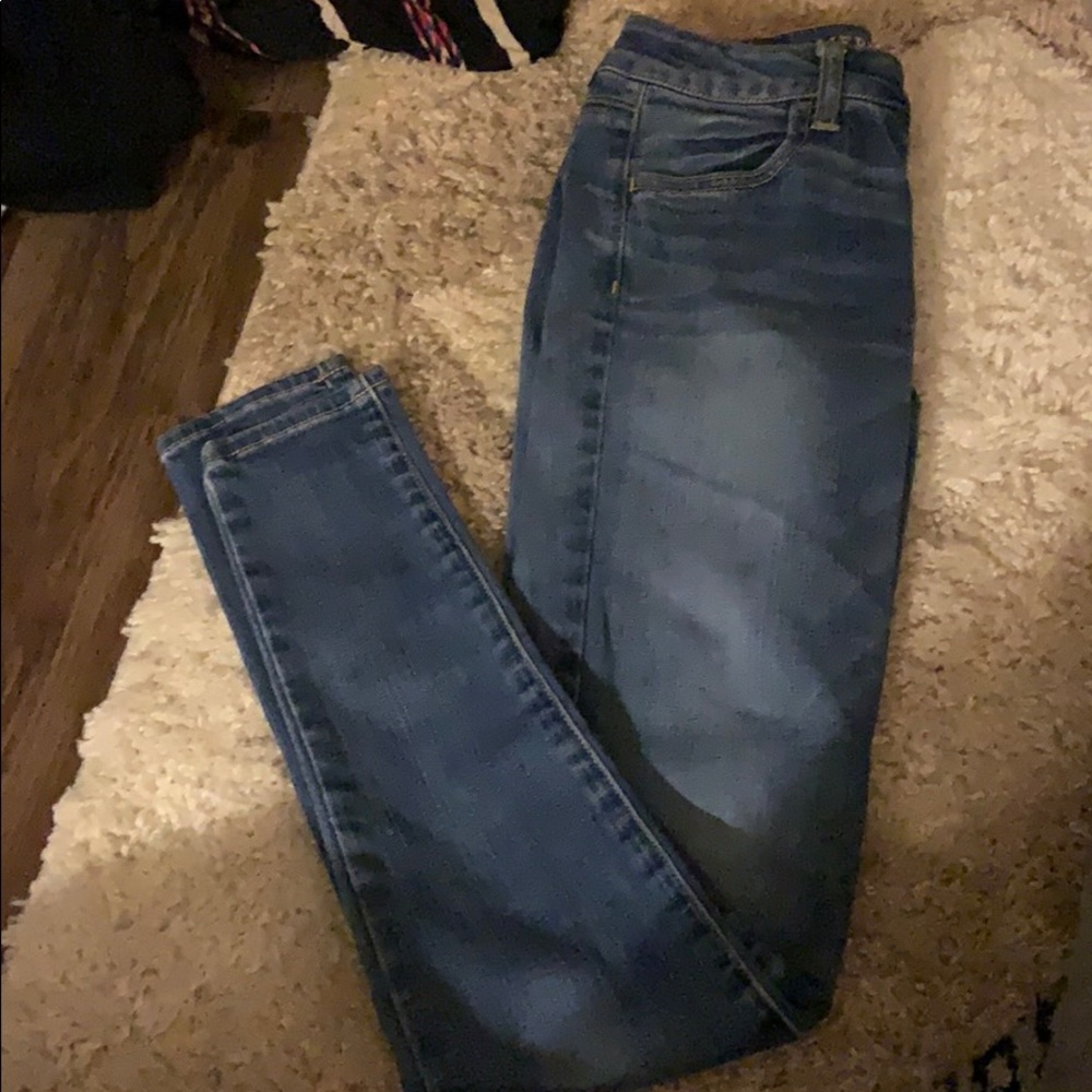 American Eagle blue Skinny Jeans